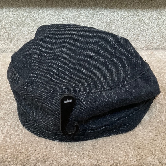 denim cadet cap with pretty embellishments, new condition - Picture 10 of 10